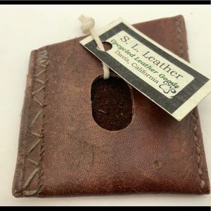 Slim Leather Card Wallet